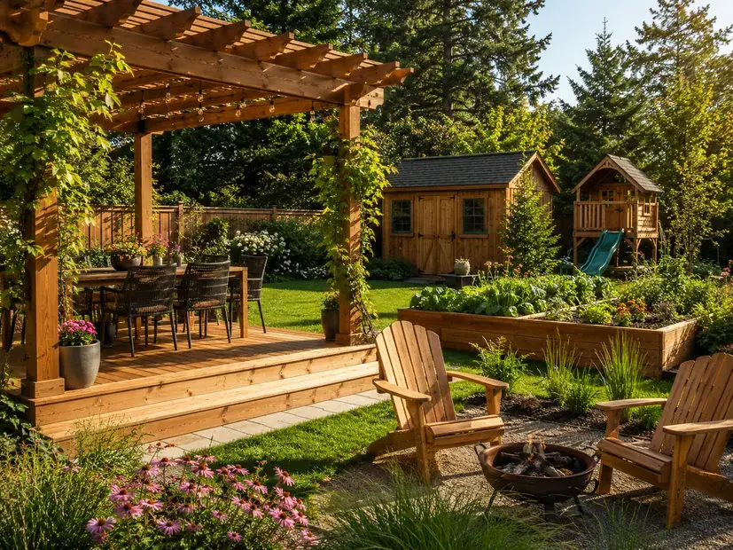 Outdoor & Backyard woodworking plans